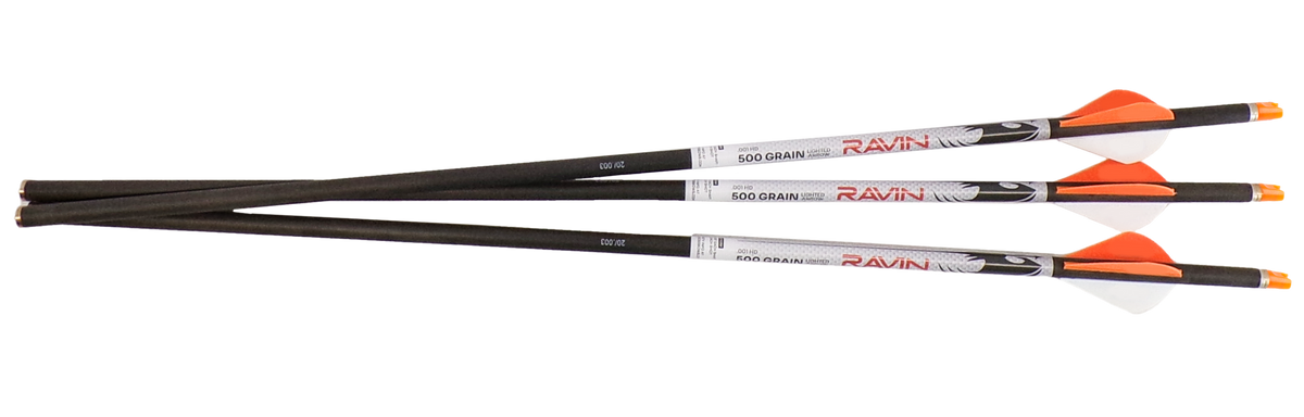 Ravin Crossbows R349 XK5 Lighted Arrows 500gr .001" 3-Pack