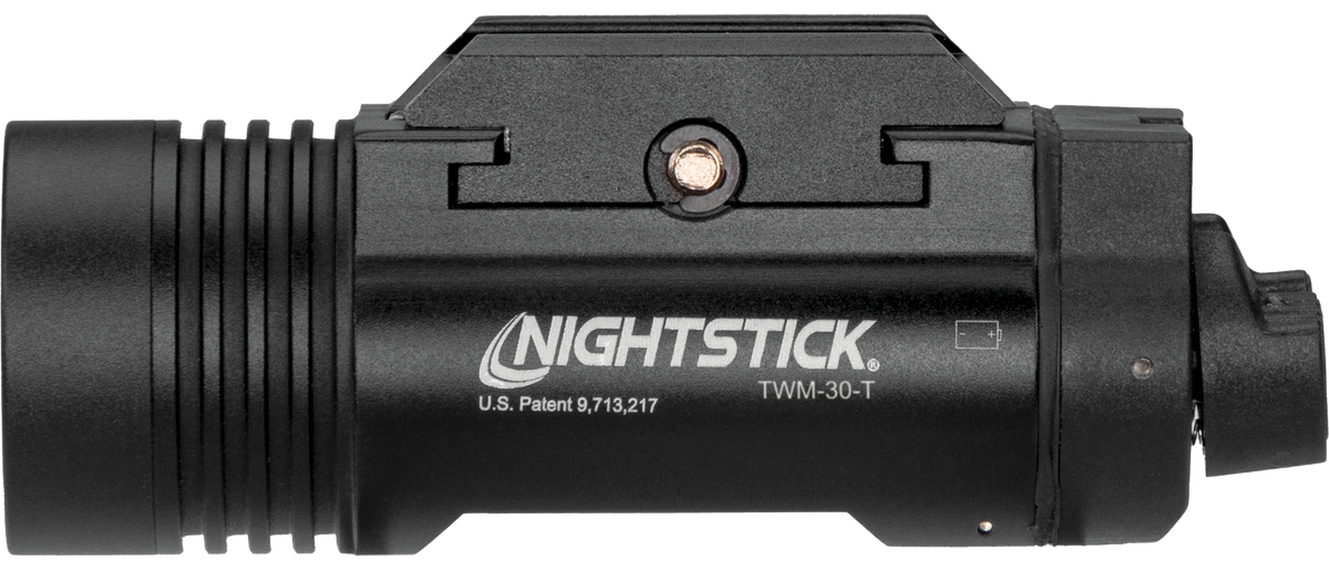 Bayco Nightstick TWM-30T Tactical Weapon-Mounted Light Turbo 1200 Lumens White LED Black Anodized