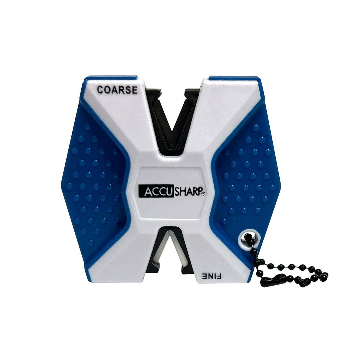 AccuSharp 342C 2-Step Knife Sharpener Hand Held Diamond Tungsten Carbide Coarse/Fine Blue/White
