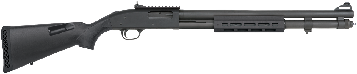 Mossberg 590A1 Tactical 12 Gauge 3" 8+1 20" Cylinder Bore Pump-Action Shotgun - XS Ghost Ring - M-LOK Handguard