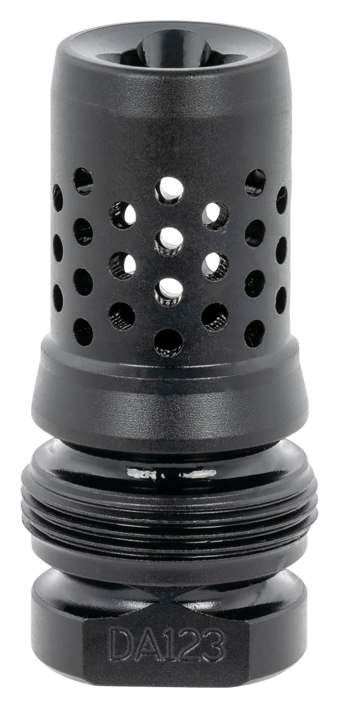 Dead Air Xeno Muzzle Brake 1/2x28 Black Nitride 4140 Steel