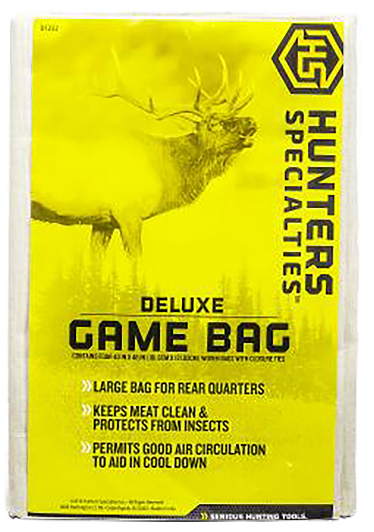 Hunters Specialties HS01232 Deluxe Game Bag 40x48 White Heavy Duty Canvas