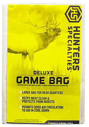 Hunters Specialties HS01232 Deluxe Game Bag 40x48 White Heavy Duty Canvas