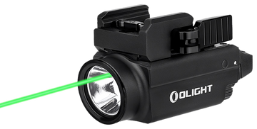 Olight Baldr S 800 Lumen Weapon Light w/Green Laser - Black Anodized
