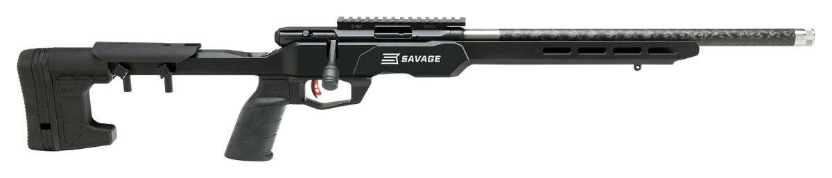 Savage B22 Precision Lite 22 LR 18" 10+1 Bolt Action Rimfire Rifle