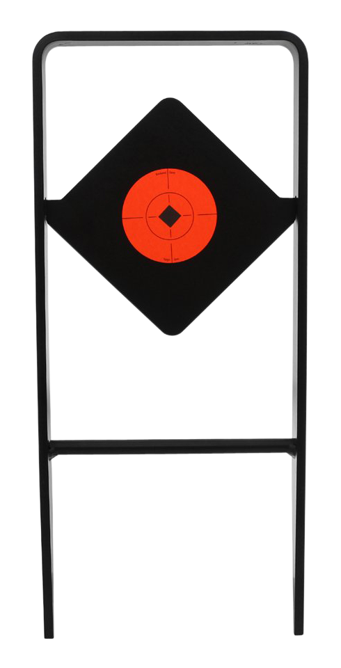 Birchwood Casey World of Targets Ace of Diamonds 8" AR500 Steel Spinner Target - Black/Red