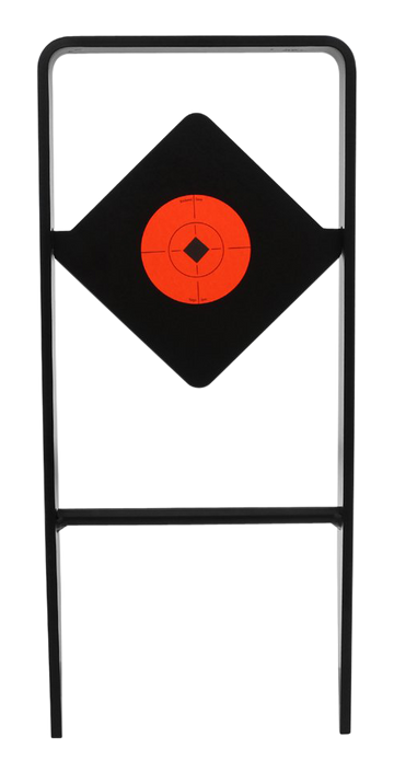 Birchwood Casey World of Targets Ace of Diamonds 8" AR500 Steel Spinner Target - Black/Red