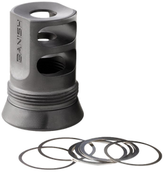 Banish 30 Gold Muzzle Brake 5/8x24 Titanium