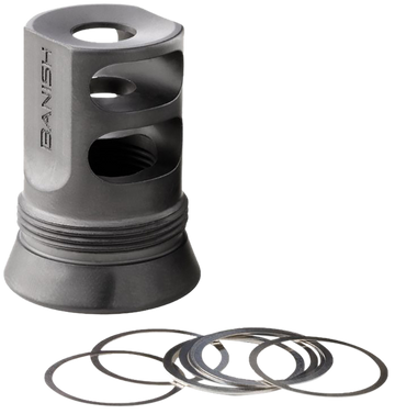 Banish 30 Gold Muzzle Brake 5/8x24 Titanium