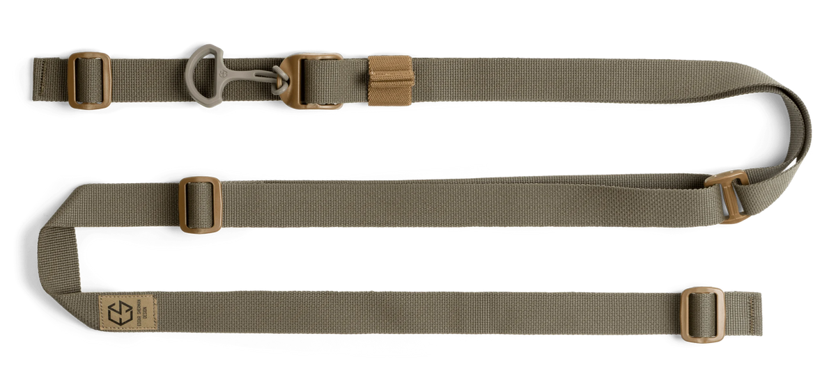 Edgar Sherman Design ESD Sling Ranger Green - 2-Point Combat Rifle Sling