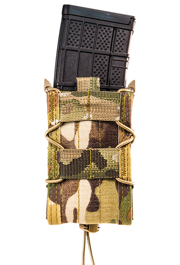 High Speed Gear TACO Single Rifle Magazine Pouch MultiCam Nylon MOLLE