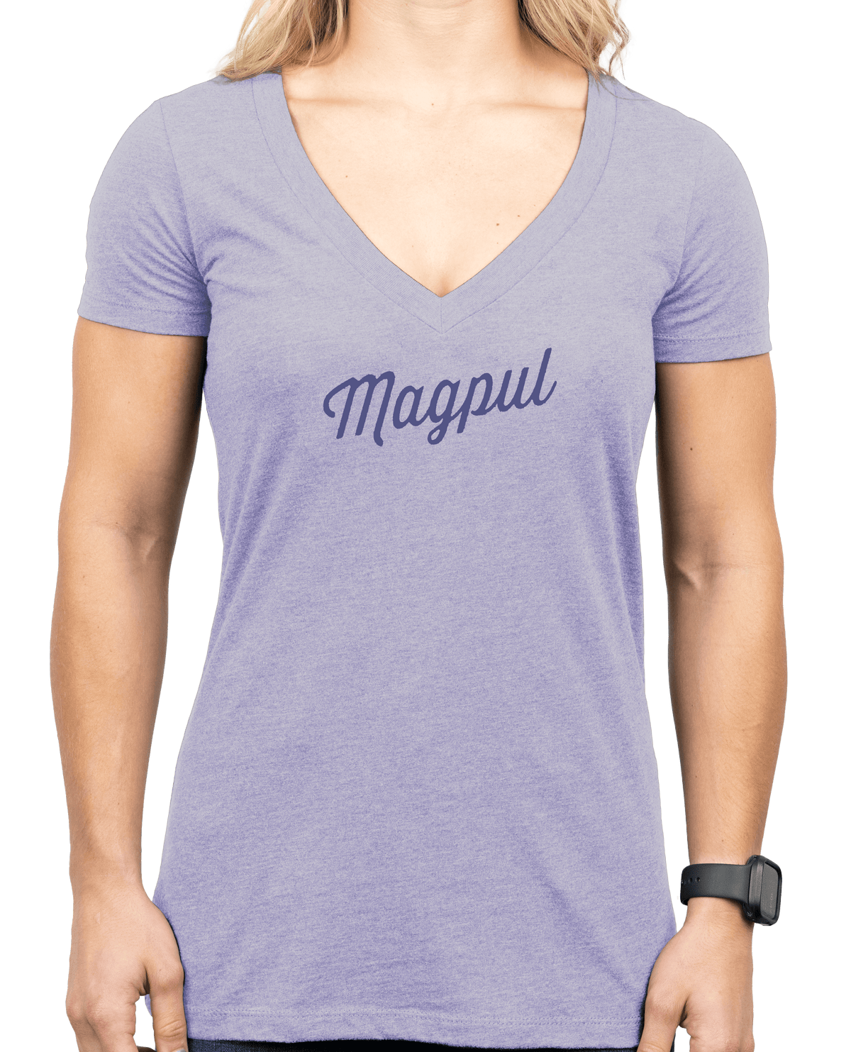 Magpul Industries Rover Script Women's Orchid Heather Short Sleeve T-Shirt - 3XL