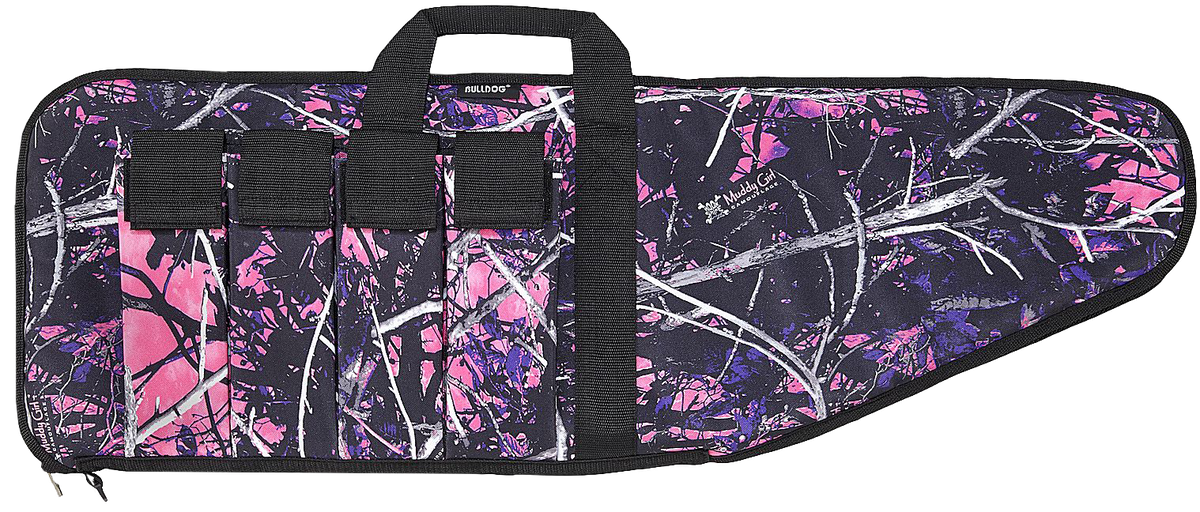 Bulldog Extreme Tactical 43" Rifle Case Muddy Girl Camo Nylon - Water-Resistant