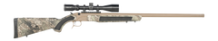 CVA Accura LR-X 45 Cal 30" Fluted Break-Open Muzzleloader - FDE Cerakote TrueTimber Strata w/KonusPro 3-9x40mm IR Scope
