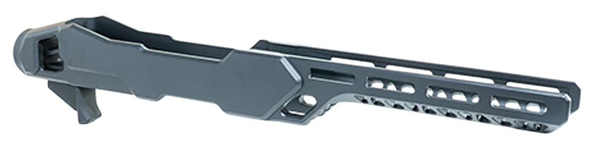 Timber Creek Outdoors Enforcer Rifle Chassis Black Aluminum - Fits Ruger 10/22 - MSR Buffer Tube Compatible