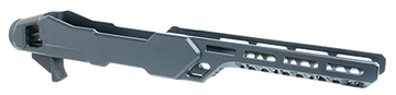 Timber Creek Outdoors Enforcer Rifle Chassis Black Aluminum - Fits Ruger 10/22 - MSR Buffer Tube Compatible