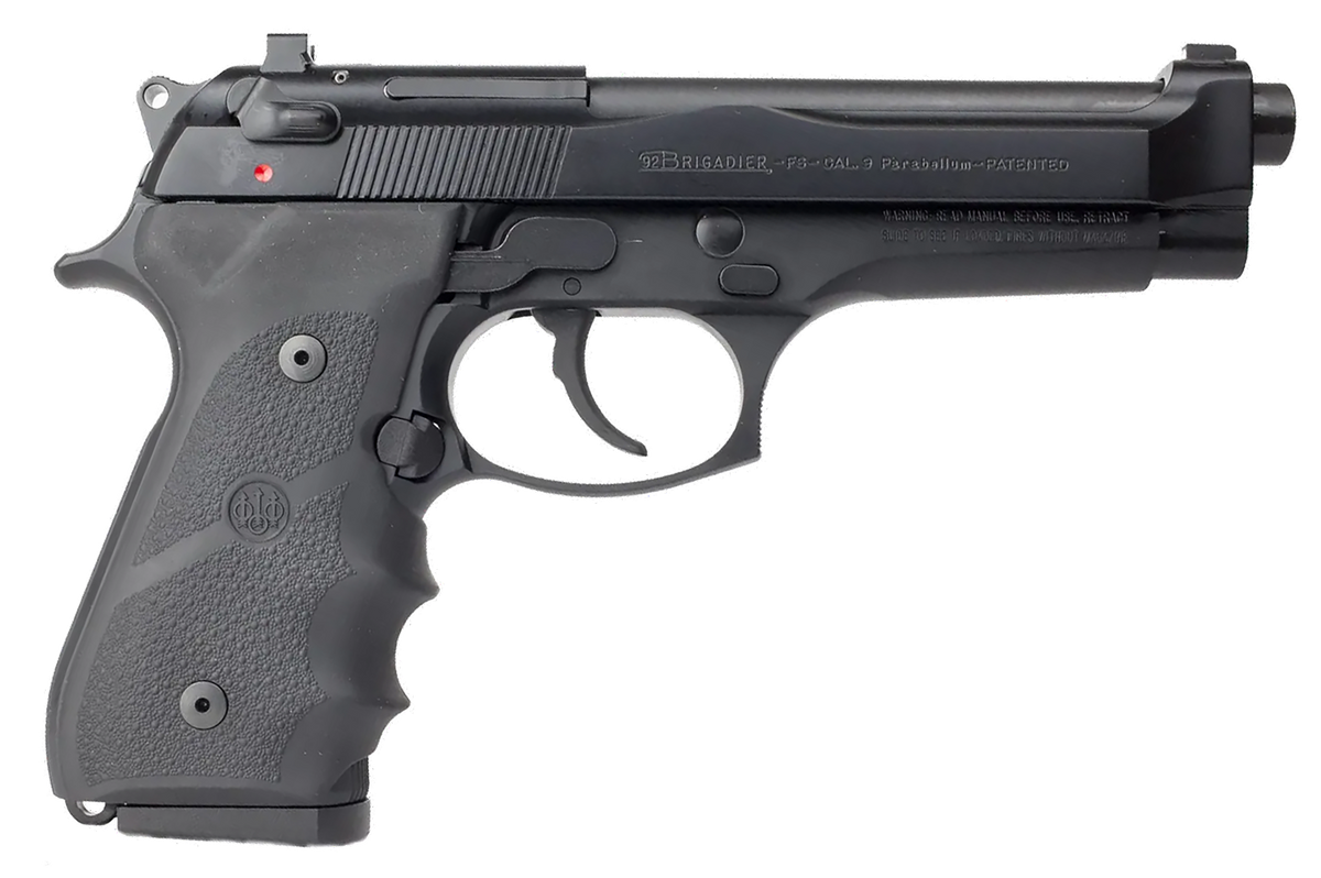 Beretta 92FS Brigadier 9mm Luger 4.90" 10+1 DA/SA Semi-Auto Pistol