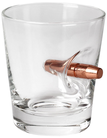 S&W Pepper Spray Shot Glass with 50 Caliber Bullet