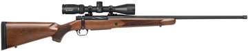 Mossberg Patriot 6.5 PRC 24" 4+1 Bolt-Action Rifle - Vortex Crossfire II 3-9x40mm Scope, Walnut Stock