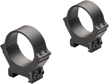 Leupold PRW2 Cross-Slot 34mm High Matte Black Scope Rings