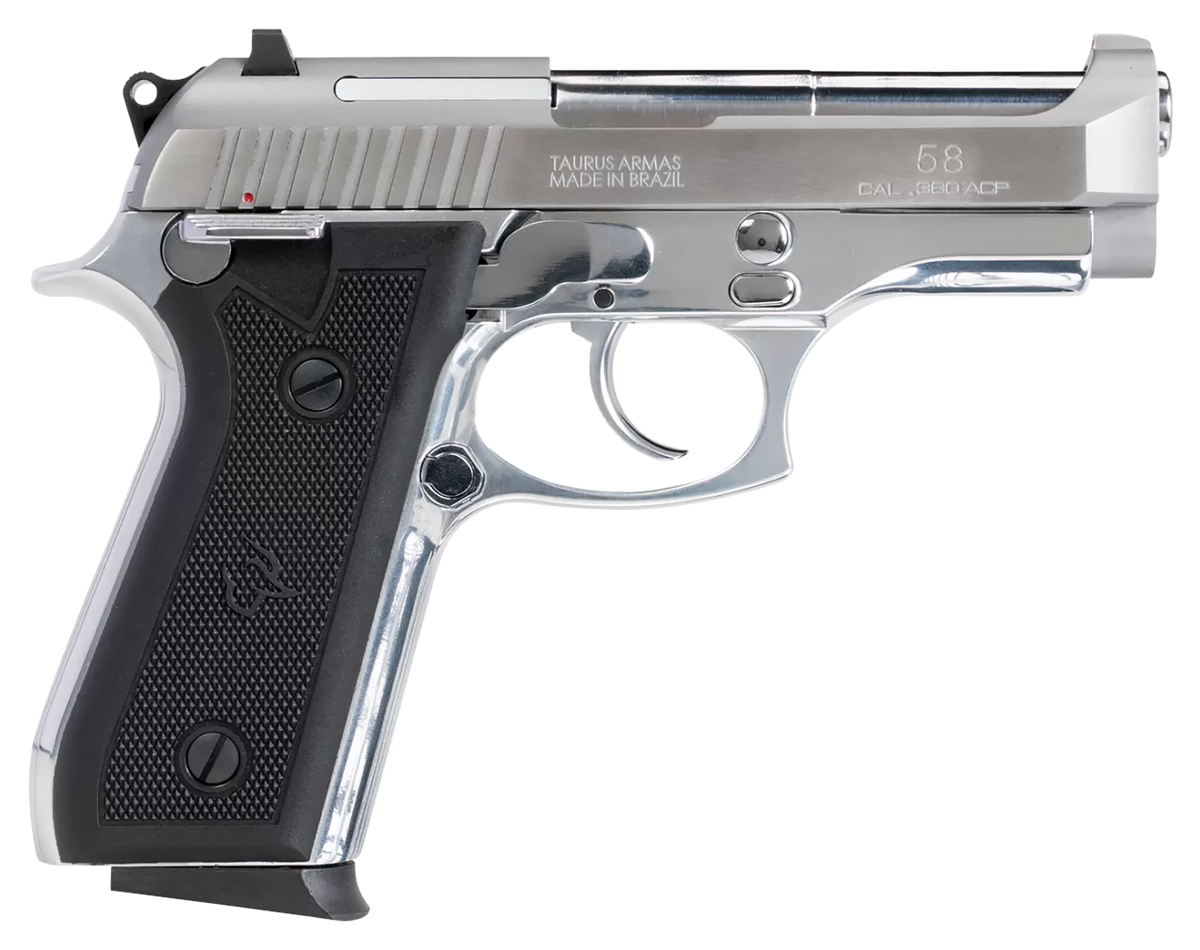Taurus 58 380 ACP 4" 15+1 DA/SA Semi-Auto Pistol - Matte Stainless