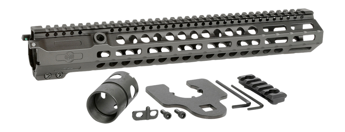 Midwest Industries Combat Rail HD .308/AR-10 15" M-LOK Handguard - Black