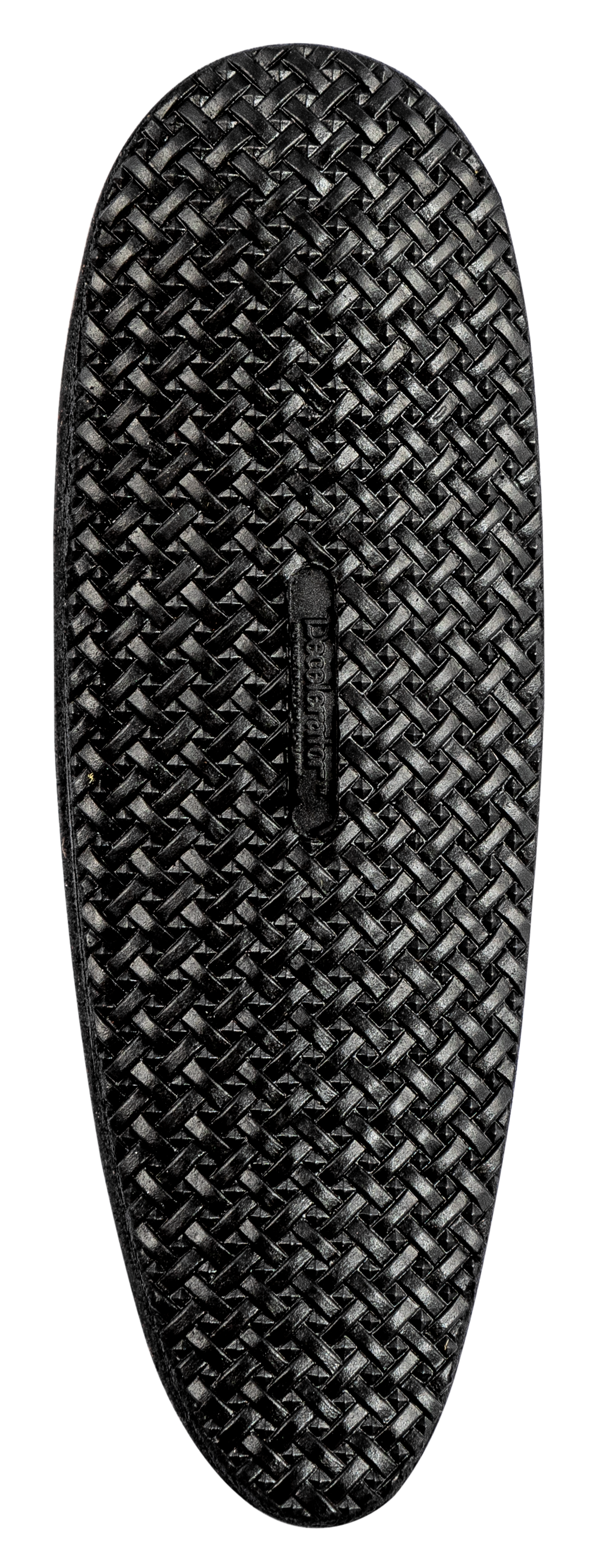 Pachmayr D750B Decelerator Field Recoil Pad Medium Black Basketweave Rubber