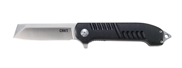 Columbia River CRKT 4031 Razel GT 3.02" Folding Chisel Plain Satin 8Cr13MoV Black Aluminum