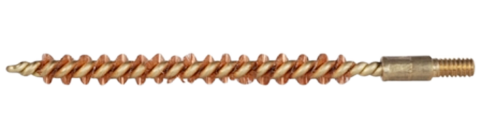Pro-Shot 22CF Bore Brush .22/.223 Rem/5.56x45mm NATO Rifle #8-32 Thread Bronze Bristles Brass Core