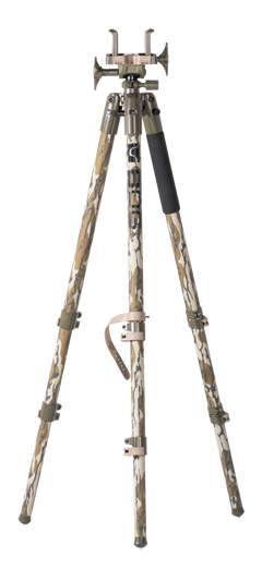 Bog-Pod DeathGrip 7"-59" Aluminum Tripod - Mossy Oak Bottomland