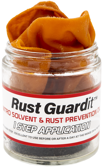 Kleen-Bore Rust Guardit Rust Prevention Oil 2 oz Chamois Jar