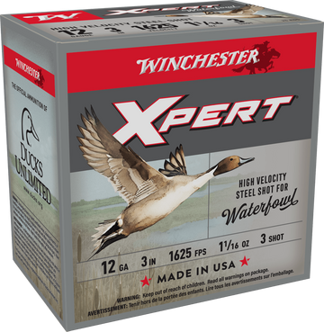 Winchester Ammo Super X Xpert High Velocity 12 Gauge 3" 1-1/16 oz #3 Shot 25 Rd - Box or Case