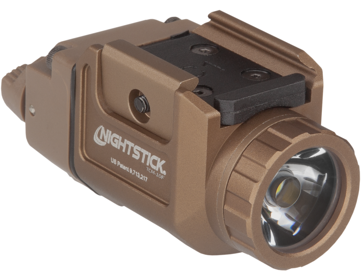 Bayco Nightstick TCM-10F Compact Handgun Light 650 Lumens White LED Flat Dark Earth