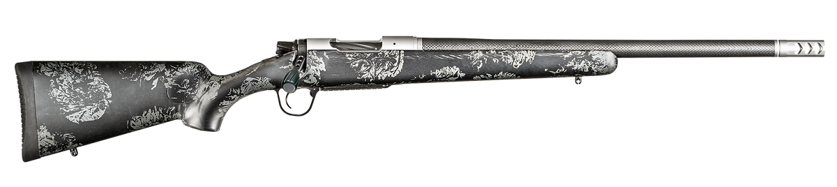 Christensen Arms Ridgeline FFT 22 Creedmoor 24" 4+1 Bolt-Action Rifle - Carbon w/Gray Accents