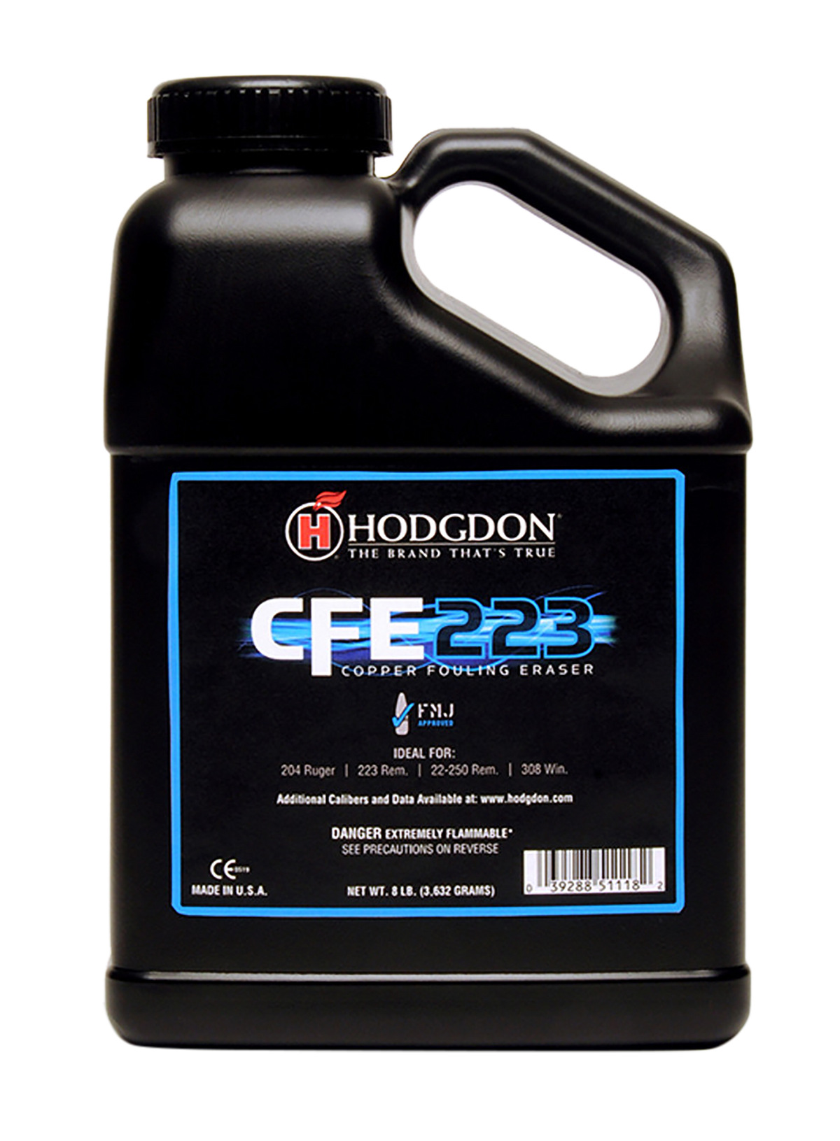 Hodgdon CFE 223 Spherical Smokeless Rifle Powder 8 lbs