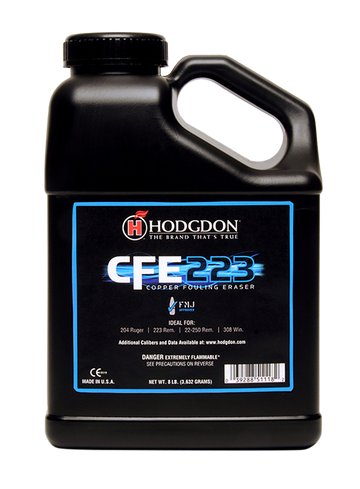 Hodgdon CFE 223 Spherical Smokeless Rifle Powder 8 lbs