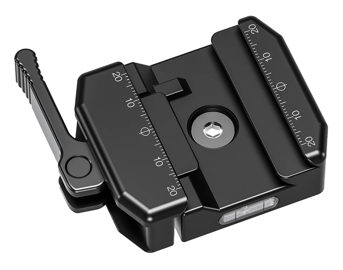 Leofoto LSC-52 Lever Release Hybrid Clamp - Arca + Picatinny