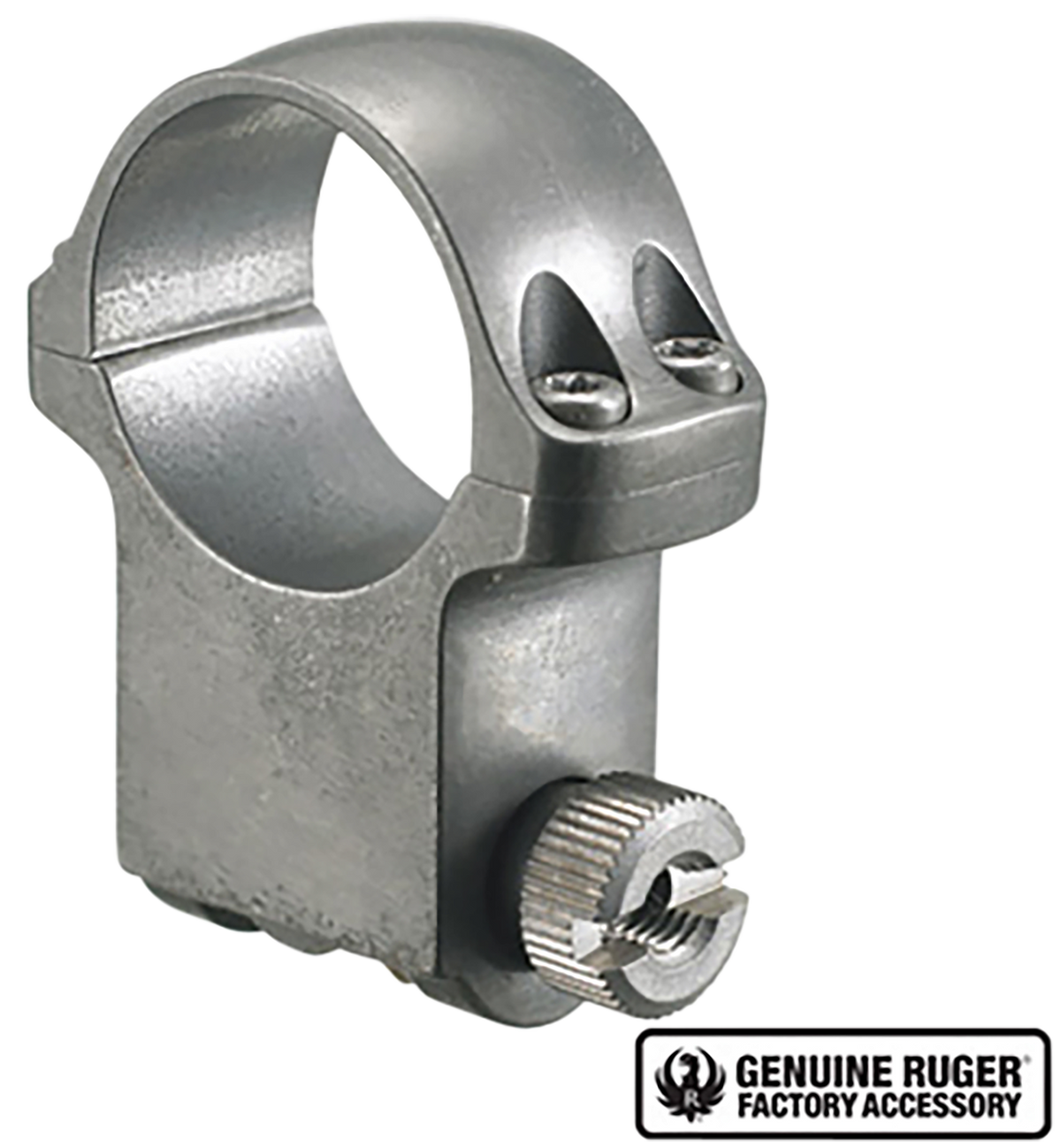 Ruger 6KTG Scope Ring 1" Extra High Target Gray Steel