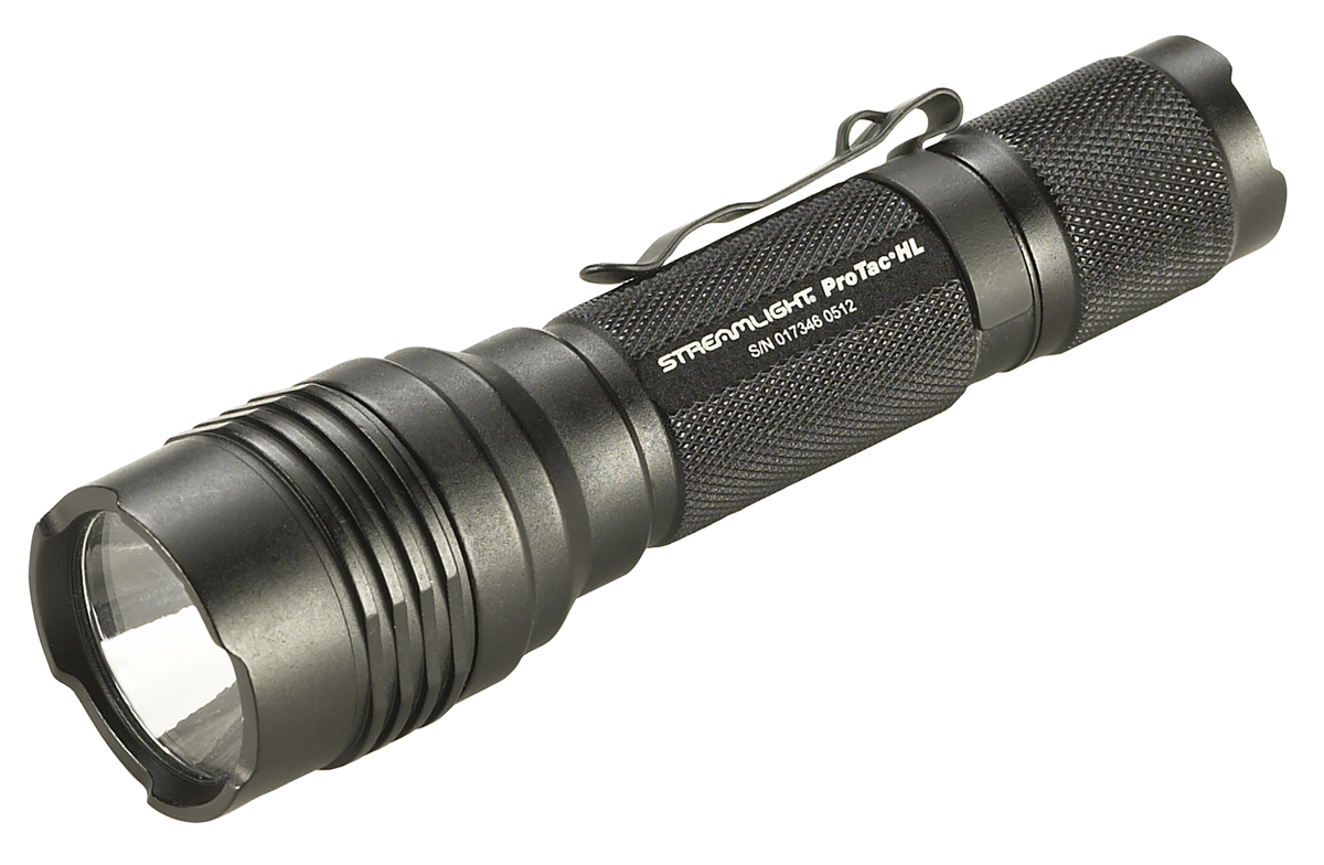 Streamlight 88040 ProTac HL Handheld Flashlight 35/750 Lumens C4 LED Black Anodized