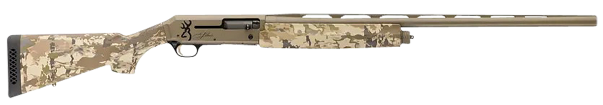 Browning Silver Field 12 Gauge 3.5" 4+1 28" Semi-Auto Shotgun - FDE Cerakote AURIC Camo
