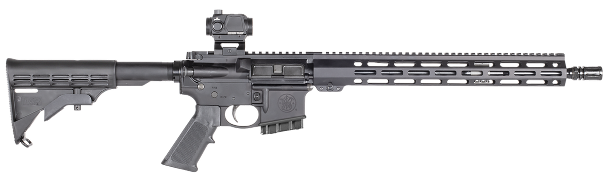 Smith & Wesson M&P15 Sport III 5.56 NATO 16" 10+1 Semi-Auto Rifle w/ Crimson Trace Red Dot - CO Compliant
