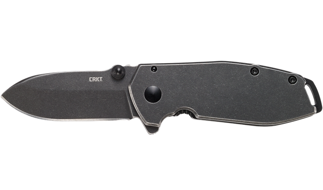 Columbia River CRKT 2493C Squid Assisted 2.37" 8Cr14MoV Black Stonewashed Folding Knife