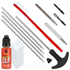 Shooters Choice SHFSRK22 Gun Rod Cleaning Kit .22 Caliber 13-Piece Rifle