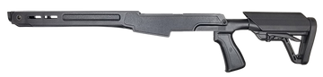 Archangel AACQS Close Quarters Stock - Black Carbon Fiber/Polymer 6-Position for Springfield M1A / M14