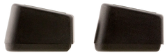 ProMag PM050 Floor Plate 9mm Luger/40 S&W +2/+1 Capacity Extension for Glock Magazines - Black Polymer 2-Pack