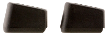 ProMag PM050 Floor Plate 9mm Luger/40 S&W +2/+1 Capacity Extension for Glock Magazines - Black Polymer 2-Pack