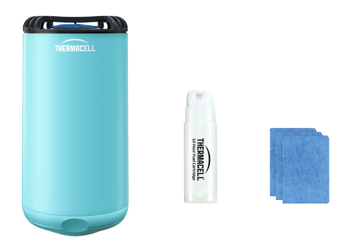 Thermacell Patio Shield Mosquito Repeller Glacial Blue 15 ft 12-Hr Fuel Powered
