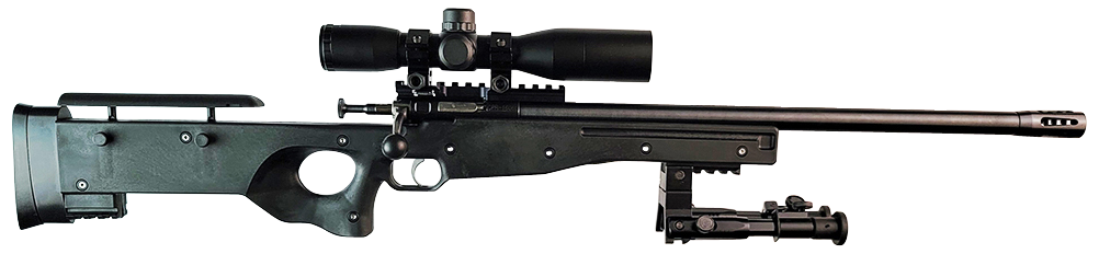 Crickett KSA2159 CPR Complete Package 22 LR 16.12" 1-Rd Bolt Action Rifle - Threaded Bull Barrel w/Muzzle Brake
