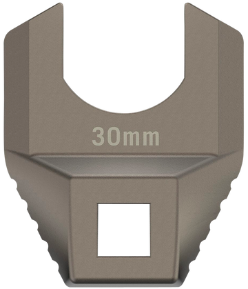 Real Avid Master-Fit Barrel Nut Wrench 30mm Titanium/Stainless Steel AR-Platform Free-Float Handle