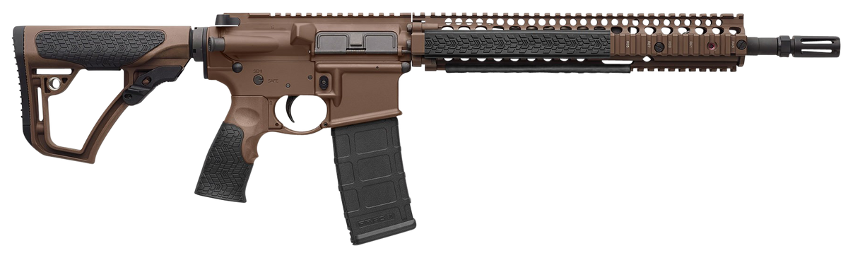 Daniel Defense DDM4 M4A1 5.56x45mm NATO 14.5" 30+1 Semi-Auto Rifle - Mil-Spec Brown Cerakote